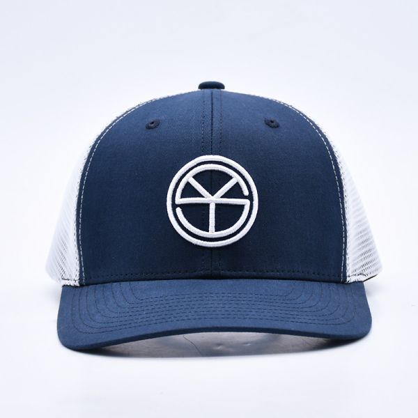 BSCI Oem Custom Logo Embroidered Richardson Trucker Hat Mesh Snap Back Gorras 6 Panel Trucker Cap
