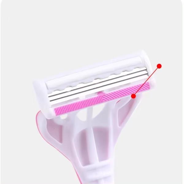 Custom Logo Wholesale Eco-Friendly Face Razor for Women Facial Hair