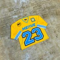 T-shirt personalizado Impresión de logotipo Fabricante de camisetas de fútbol de talla grande cortada T-shirt de fútbol de malla T-shirt de fútbol fabricante de camisetas para hombres