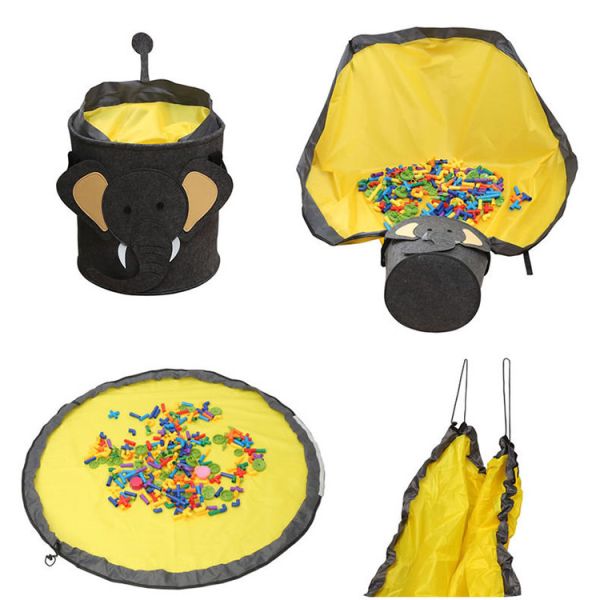 Водоустойчивая Washable структура запоминающего устройства домочадца циновки корзины и игры хранения игрушки