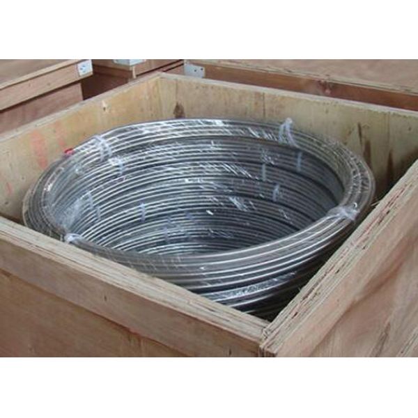 2.0mm Seamless Stainless Steel Coiled Tubing 9.52*1.24m For Mechanical Structure
