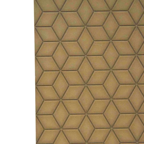 Interior Decoration Embossed Veneer Board Graphic Design for Commercial Office