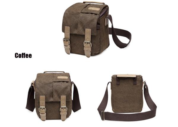 High Density Canvas Waterproof Camera Shoulder Bag