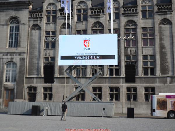 P4mm Indoor & Outdoor Front Access Led Display High - Definition LED Screen Wall
