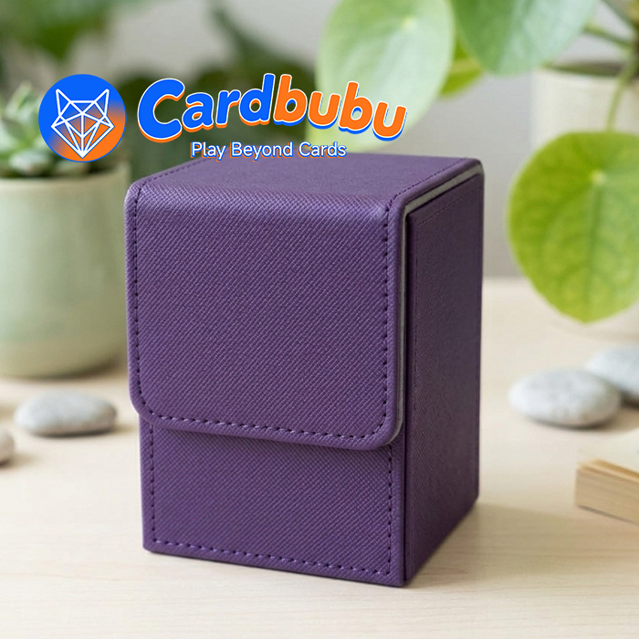 Durable 100 Count Storage Box PU Yugioh Deck Box  For Trading Cards  Magic