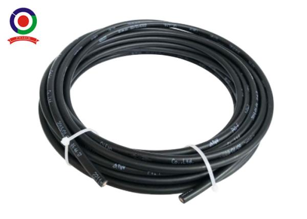 O Tuv 50 mede o cabo vermelho ou preto solar do fio do fio fotovoltaico de 4mm2 12awg do picovolt