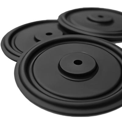 HNBR NBR Rubber Diaphragm Custom Rubber Parts Compression Moulded