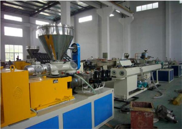 PE PPR PVC Twin Screw Extruder ISO9001 Certificate Twin Screw Extrusion Machine
