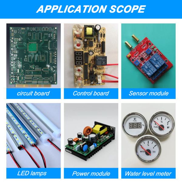 Industrial-grade Electronic Encapsulation with Emperature Resistance -60-200 C and Long Operation Time