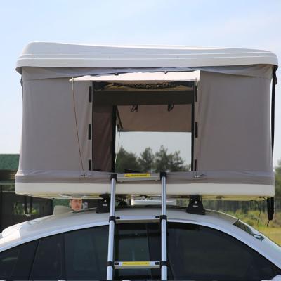 White 4x4 Rentals In Iceland Car Roof Tent For Small Vehicles / Compact SUVS