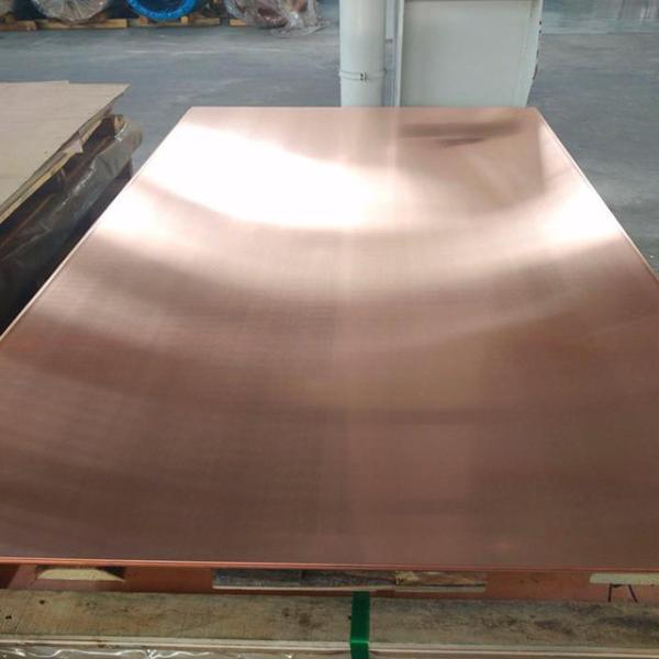 C1100 folha de cobre vermelha pura, certificado do ISO da BV da placa de cobre de 1mm 3mm 4mm
