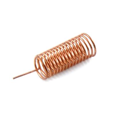 As telecomunicações resistentes super da mola da antena do bronze de fósforo revestem a dobra