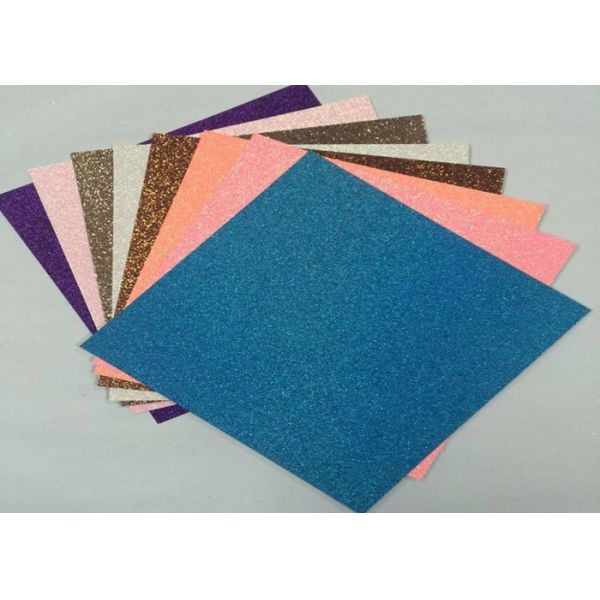 300gsm 12*12 Inch Glitter Card Paper Scrapbooking Glitter Paper For Children
