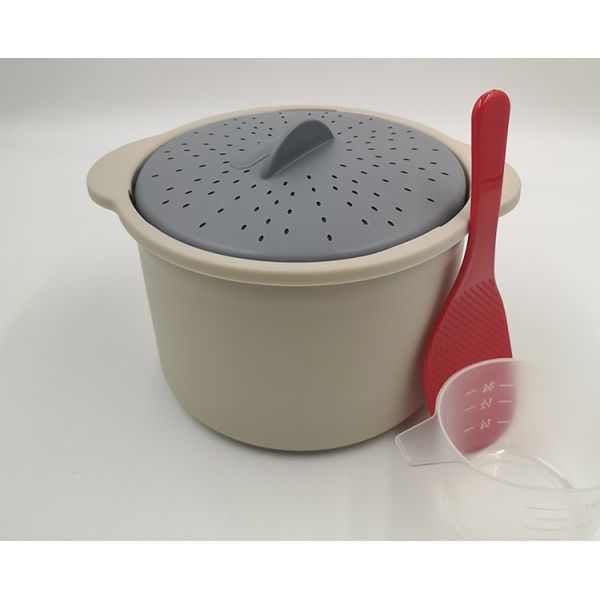 STEAMERS Customize Logo BPA Free Microwave Rice Cooker for Customer Requirements