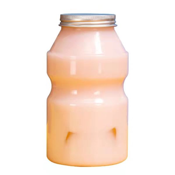 Printed Yakult Plastic Bottle Non Poisonous PET Bottle Eco Friendly