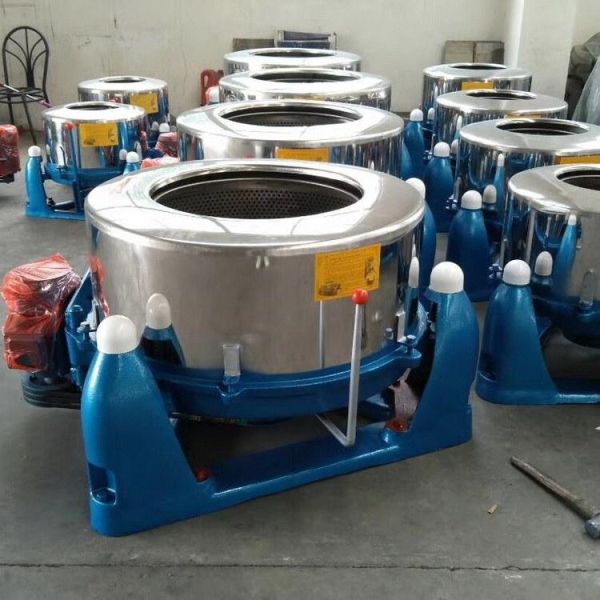 Stainless steel industrial dewatering machine