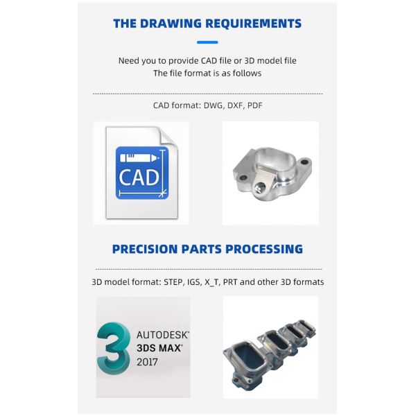 BY-0506 Custom Stainless Steel Special Fasteners Spare Part for Hydraulic Fitting