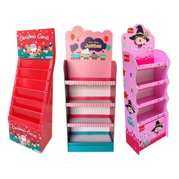 Customized Paper Counter Top Display Box for Eco-friendly PDQ Retail Cardboard Display