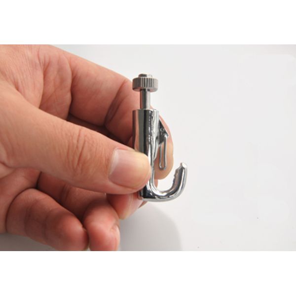 Uno mismo de la seguridad - suspensión conmovedora del agarrador del cable ajustable de la aleación del cinc del gancho