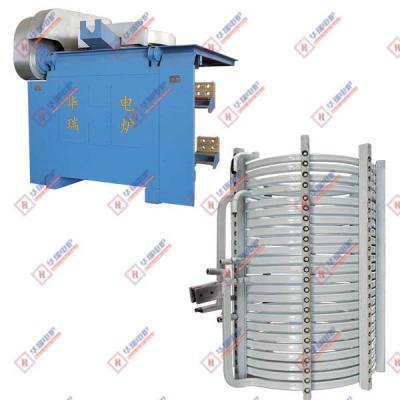 IGBT Steel Shell Induction Furnace with High Melting Efficiency and high Safety performance