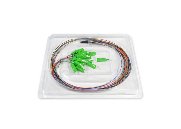SC/UPC SC/UPC Fiber Optic Splitter , Optical PLC Splitter Good Reliability