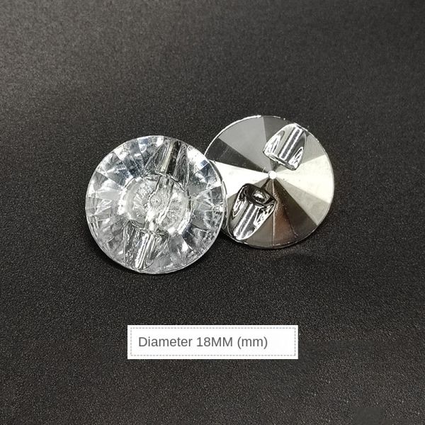 Sofa Cushion Backrest Decorative Buttons, Sofa Crystal Buttons, Chair Decorative Glass Buttons, Water Diamond Buttons, Bed