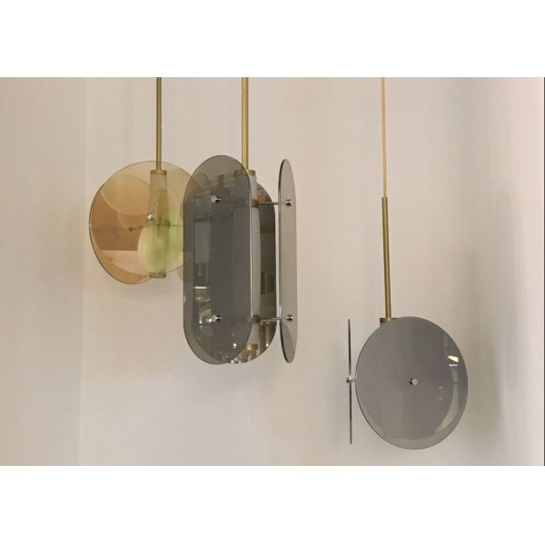 Modern simple bottle glass hanging pendant lamps creative e27 ceiling chandelier lights hotel decor pendant light