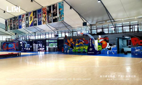UV Resistant Sports Hall Rent Basketball Event Marquee