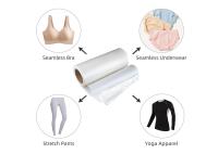 Colle élastique adhésive du film TPU de fonte chaude molle pour les sous-vêtements sans couture