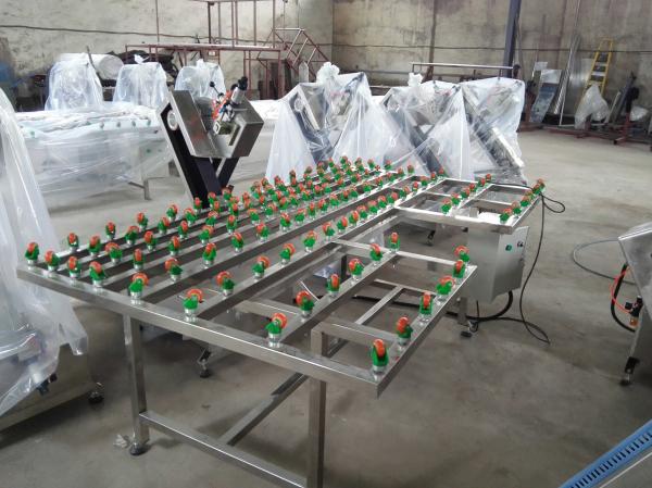 Satinless Steel Abrasive Belt Edge Grinding Machine  Double Glazing Equipment