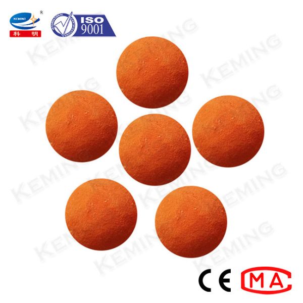 Сопротивление жары шарика трубы конкретного насоса Shotcrete губки очищая