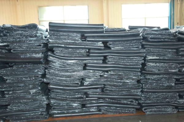 Durable Reclaimed Butyl Rubber Inner Tube Of Tire , Butyl Rubber Tube