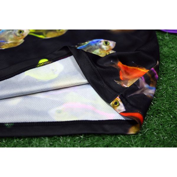 Multiscene Fishing Tournament Jerseys Long Sleeve Polo Washable