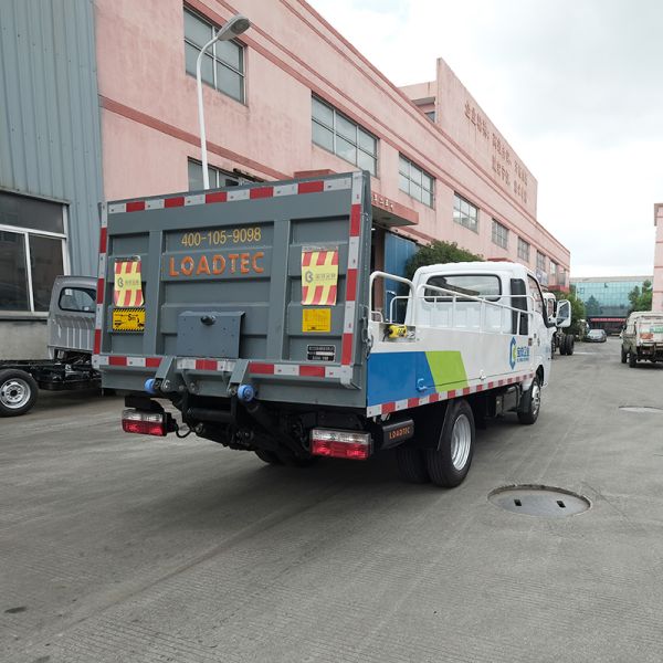 Open Type High Speed Trash Bin Truck Customized Garbage Pickup Truck