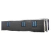 Container élargi de 40 pieds maison avec 72m2 de surface et système électrique système de disjoncteur avec 32A protecteur contre les fuites