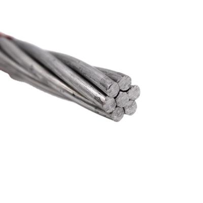 1 x 7 EHS Bare Galvanized Strand Guy Wire For Overhead 3 / 8