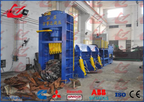 High strength Waste Scrap Metal Baler Shear Supplier to cut and press waste copper & aluminum