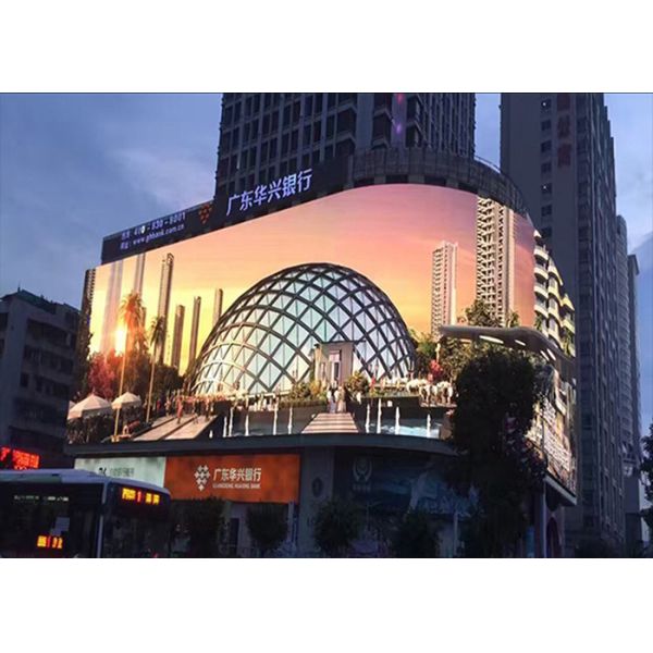 Steel / Aluminum SMD P5 Flatness Outdoor Advertising LED Video Wall 920 Hz