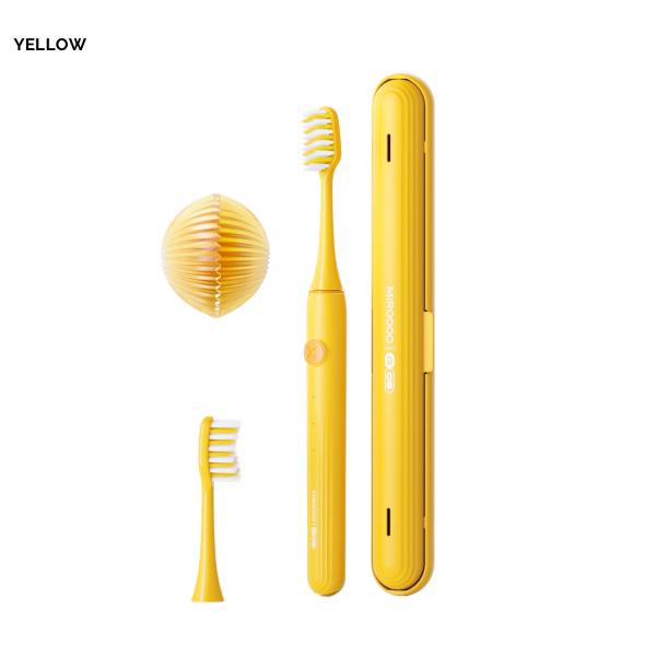 Escova de Dentes Elétrica Sônica Com 3 modos de trabalho e IPX7 impermeável para limpeza profunda
