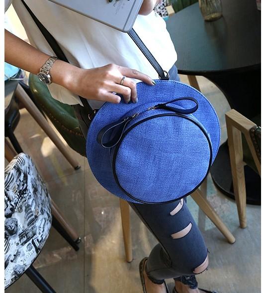 2016 summer new linen hat personality casual fashion trend in Europe and America female Shoulder Messenger