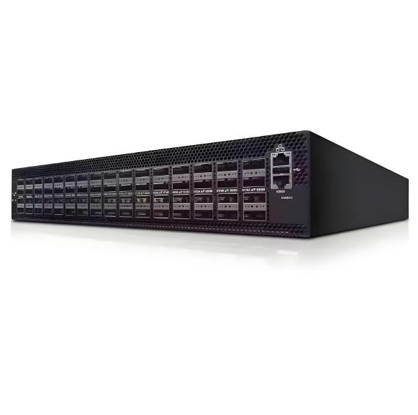 Quantum-2 QM9700 1U NDR 400G 64 Ports 32 OSFP Ports 2 NDR InfiniBand Network Internet Smart Switch
