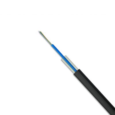 O cabo de fibra ótica liso de Ftth, FRP deixa cair o núcleo da fibra ótica 2 do fio