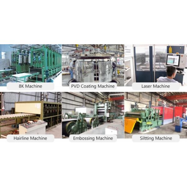 El indicador 10 laminó la hoja de acero inoxidable 1500 x 6000m m