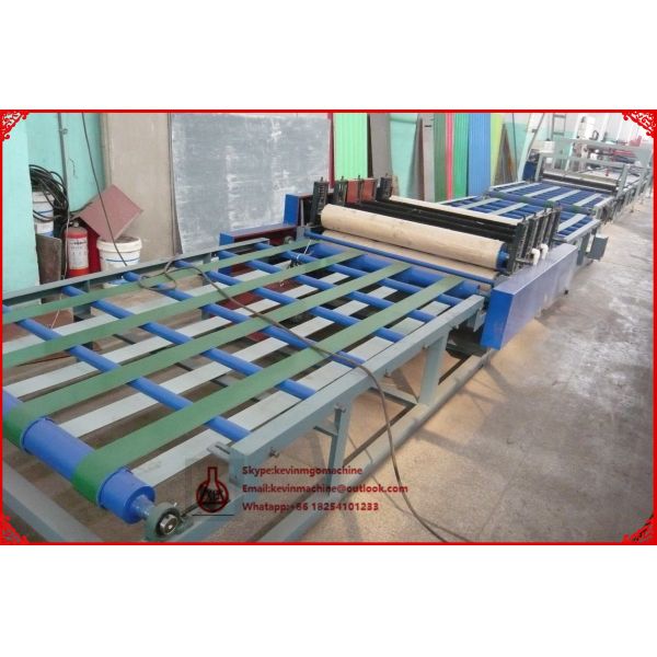 Tablero ligero de la pared de la prueba de fuego que hace la máquina con tecnología de extrudado del rodillo doble