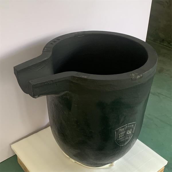 Superficie lisa Aluminio fundido Crucible Ligero con buena conductividad térmica