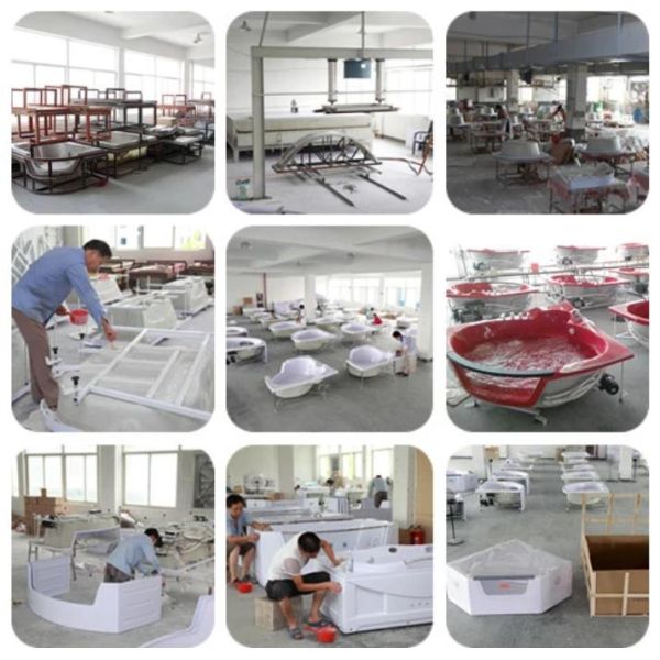 Fantastic Ellipse Freestanding Jacuzzi Bathtub For Hotel Bathroom Shower