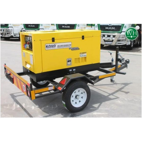 1500/1800rpm Brushless Kovo Diesel Welder Generator Ew500dst