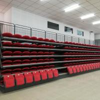 Assento retrátil material do Bleacher do HDPE para o ginásio das escolas