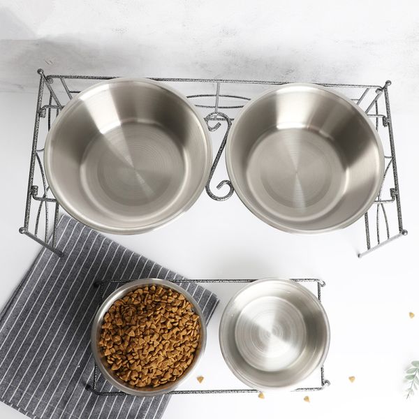 Шары любимца металла утюга 1000ml нержавеющей стали собак