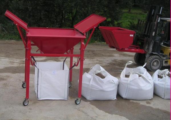 1 Ton Bulk bags super sack bags PP woven bulk bags for Building / Construcation